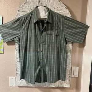 Wrangler Green Plaid Men's Shirt